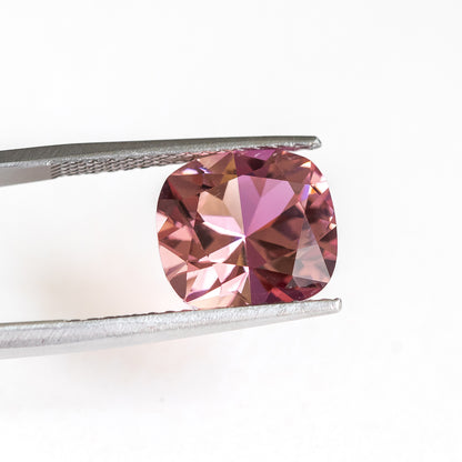 Nanosital Bi-color #777+A-8483 Pink Champagne Cushion 13*12 mm