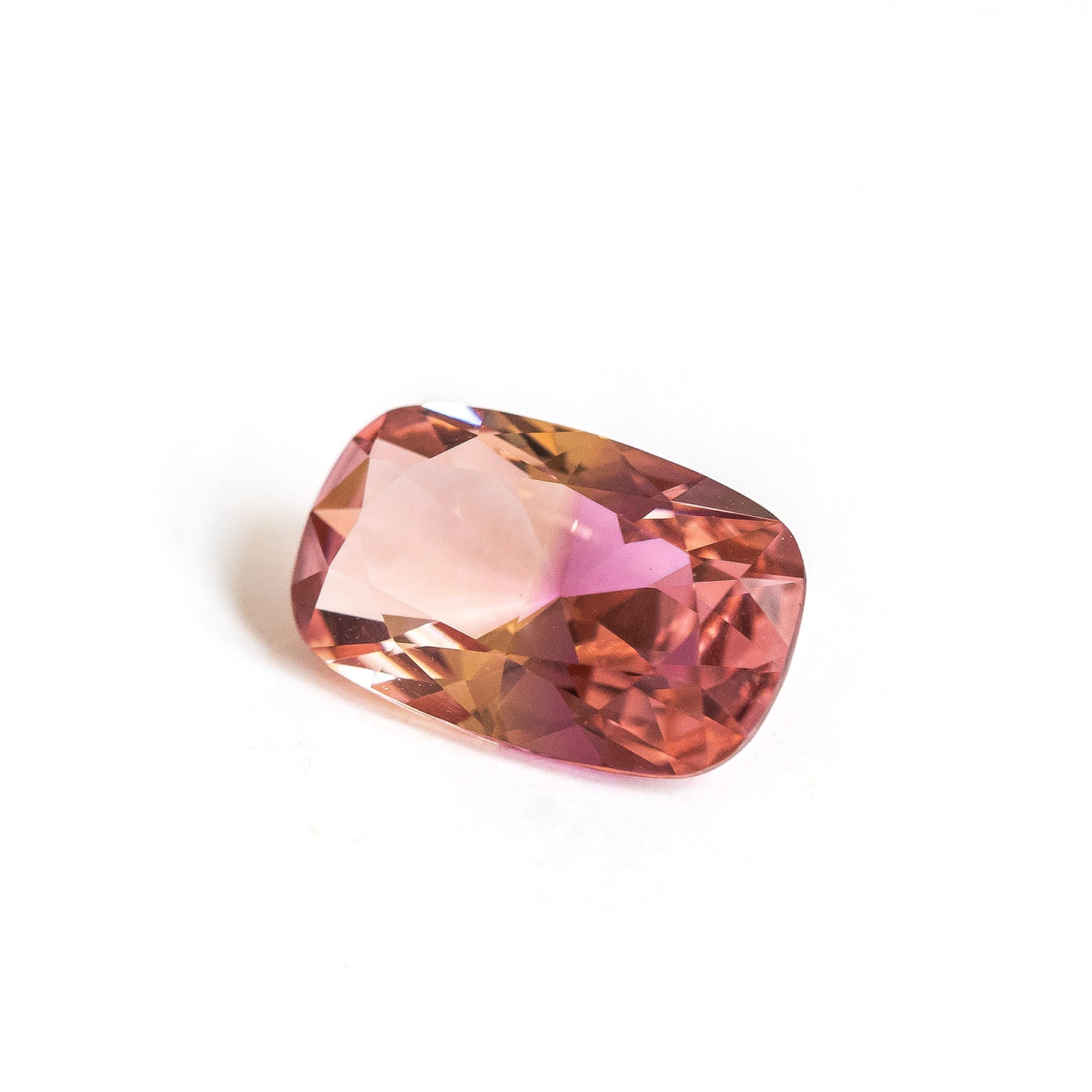 Nanosital Bi-color #777+A-8483 Pink Champagne Cushion 16*10 mm