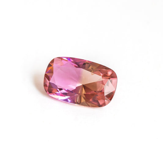 Nanosital Bi-color #777+A-8483 Pink Champagne Cushion 16*10 mm