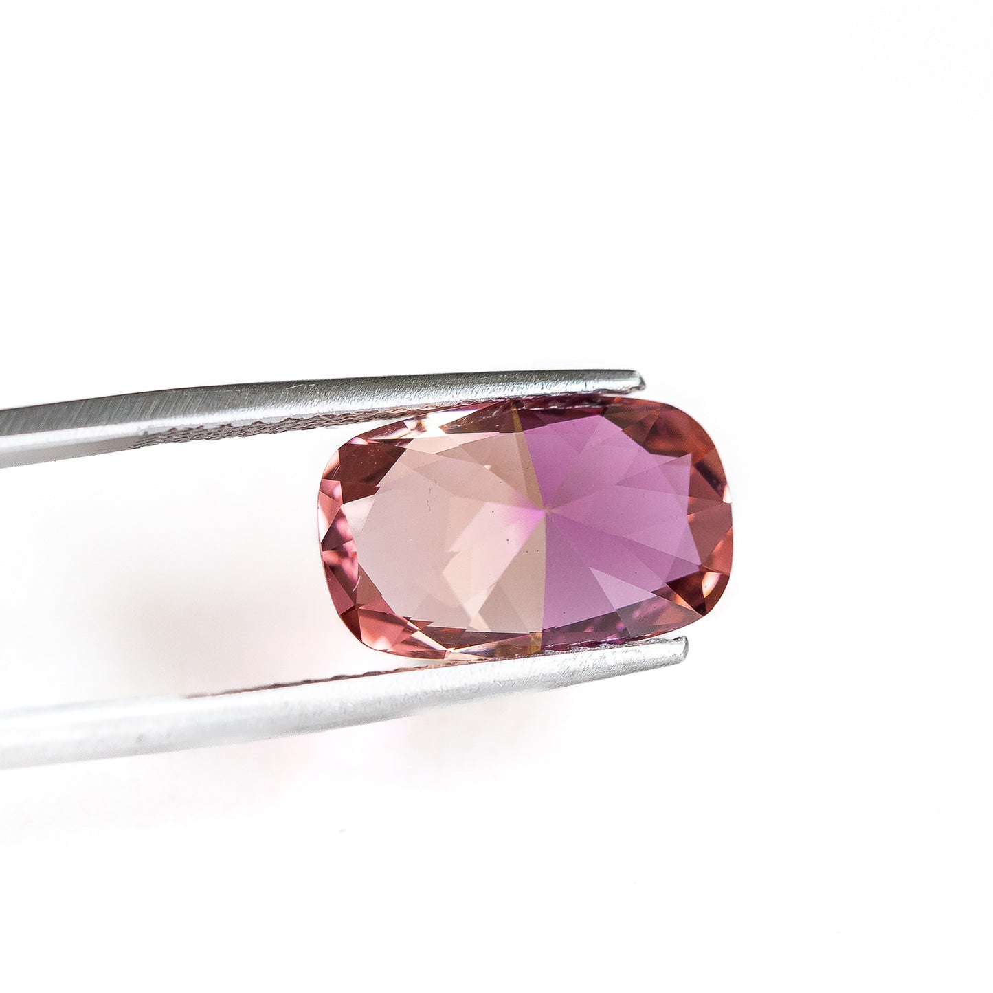 Nanosital Bi-color #777+A-8483 Pink Champagne Cushion 16*10 mm