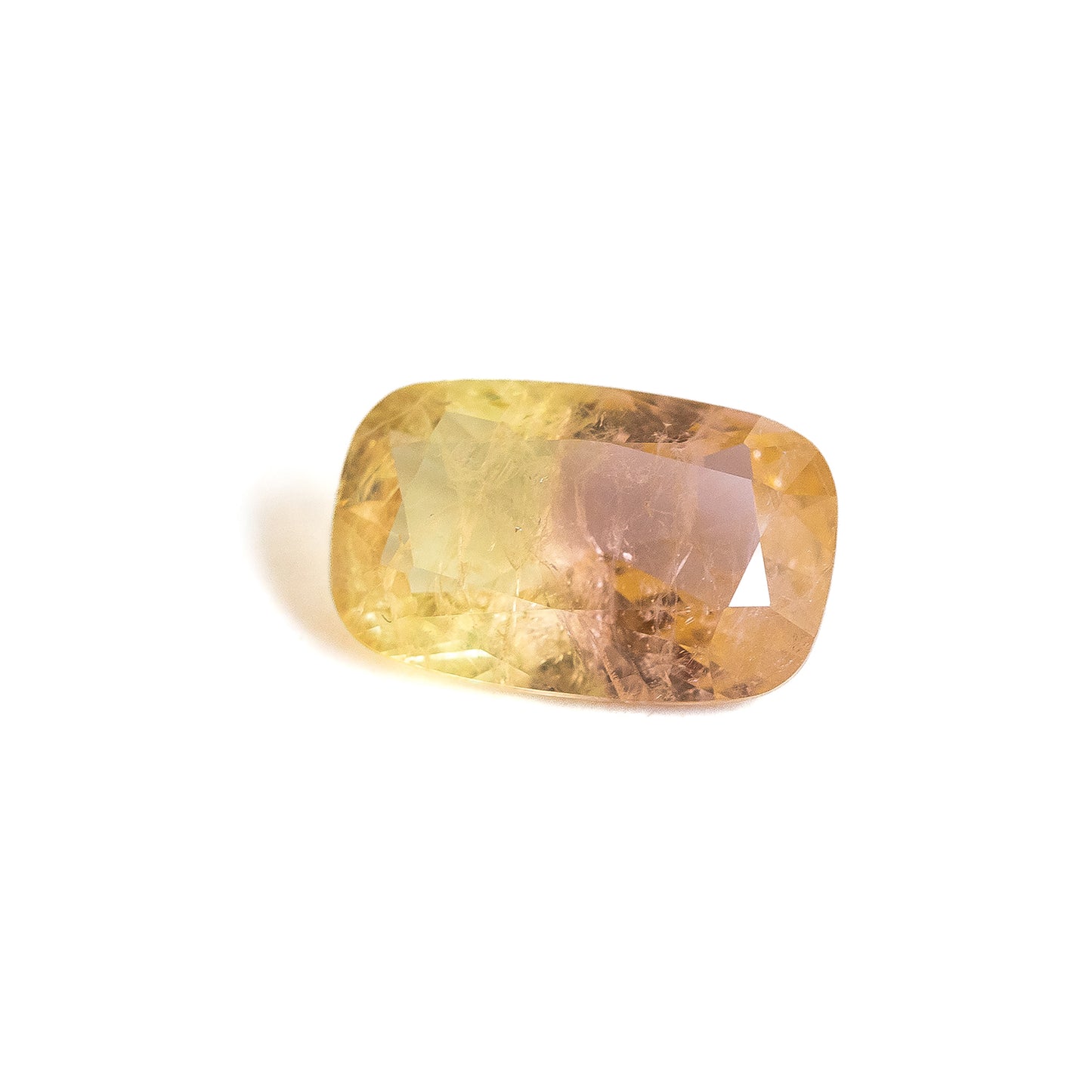 Nanosital Bi-color Champagne-Yellow #Z-777+Z-7606 Cushion 16*10 mm