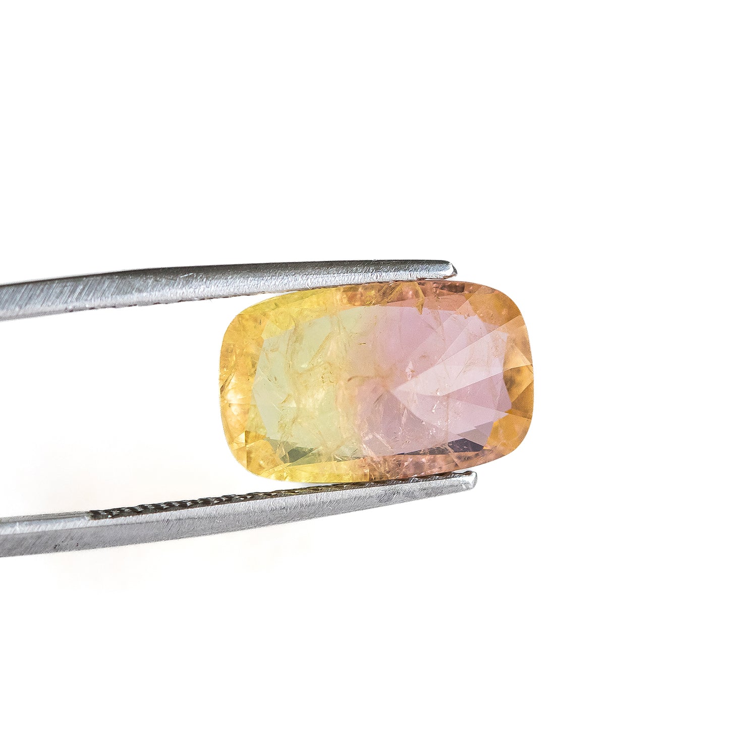 Nanosital Bi-color Champagne-Yellow #Z-777+Z-7606 Cushion 16*10 mm