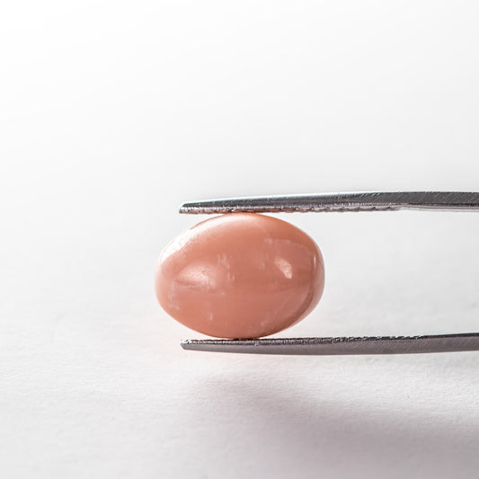 Nanosital #A-3222 Coral Peach Beads 14*11 mm with hole 1 mm