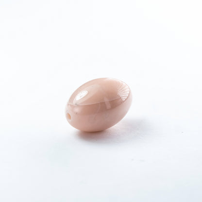 Nanosital #E-175 Coral Light Pink Beads 14*11 mm with hole 1 mm