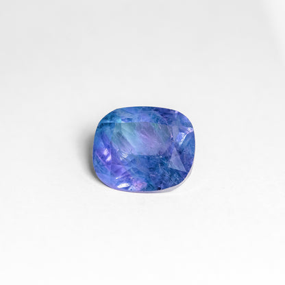 Nanosital #A-108/B+ B-1805 Blue-Purple Mélange Cushion 16*14 mm, 12*10 mm