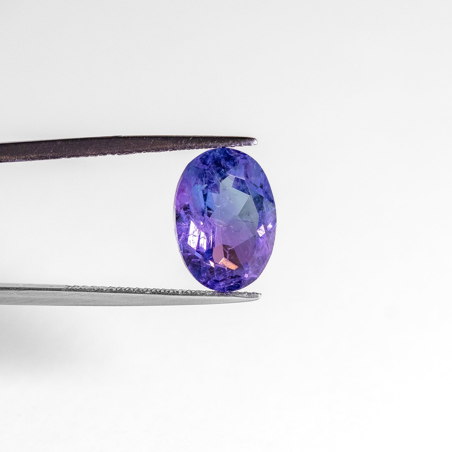 Nanosital #A-108/B+ B-1805 Blue-Purple Mélange Oval 14*10 mm
