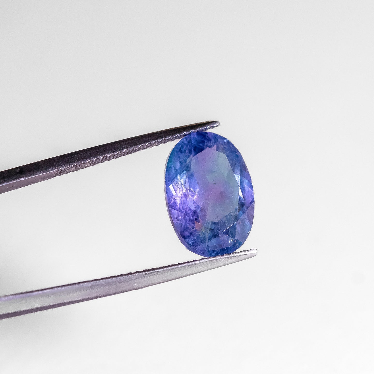 Nanosital #A-108/B+ B-1805 Blue-Purple Mélange Oval 14*10 mm