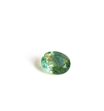 Nanosital #E-399+A-108/B Yellow-Blue Mélange Oval 14*10 mm, 10*8 mm