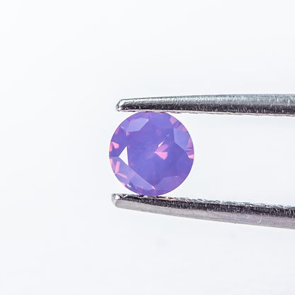Nanosital #E-181/1 Chalcedony Orchid Cherry Round 6 mm
