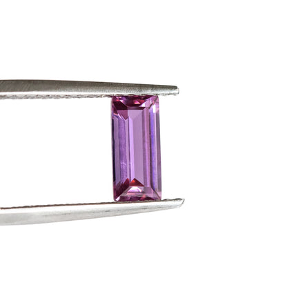 Nanosital #A-2462 Rhodolite Baguette 19*7 mm, 11*5 mm