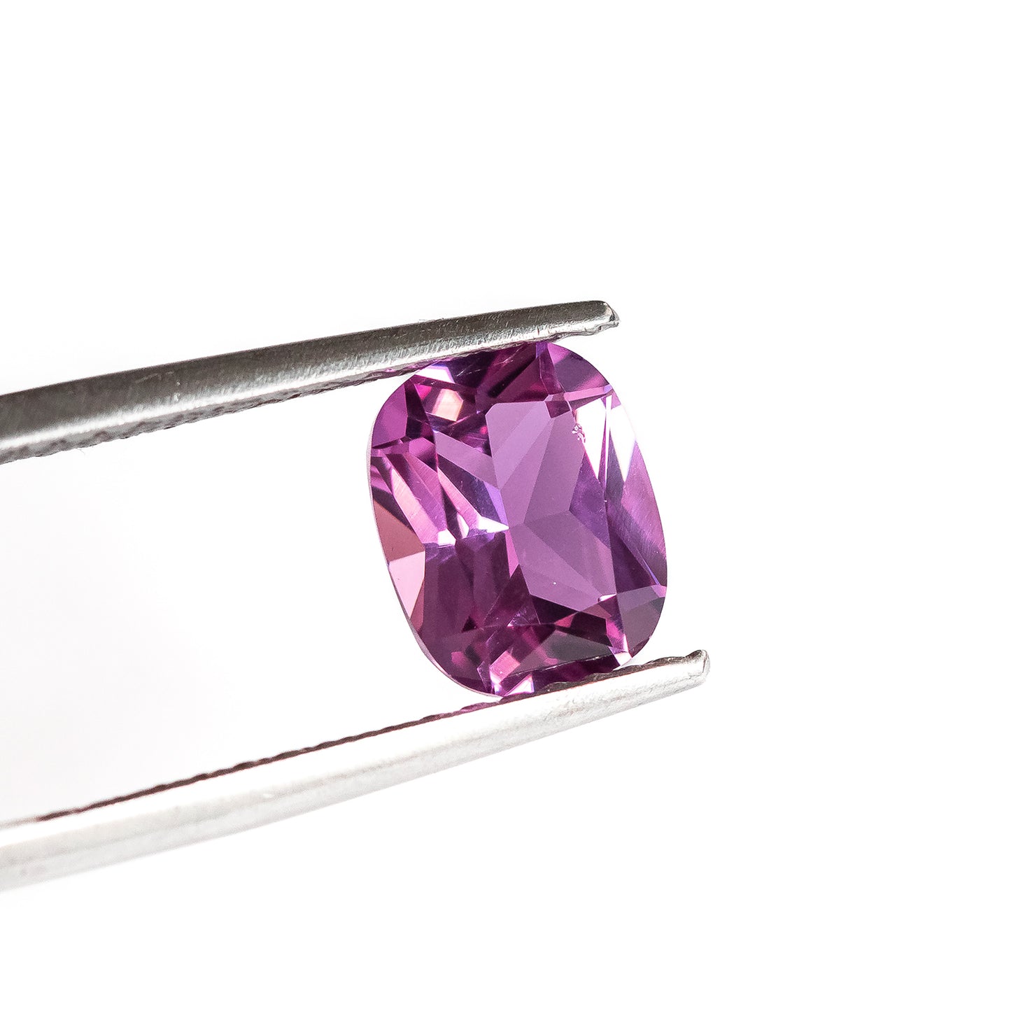 Nanosital #A-9095 Pink Tourmaline Cushion 10*8 mm