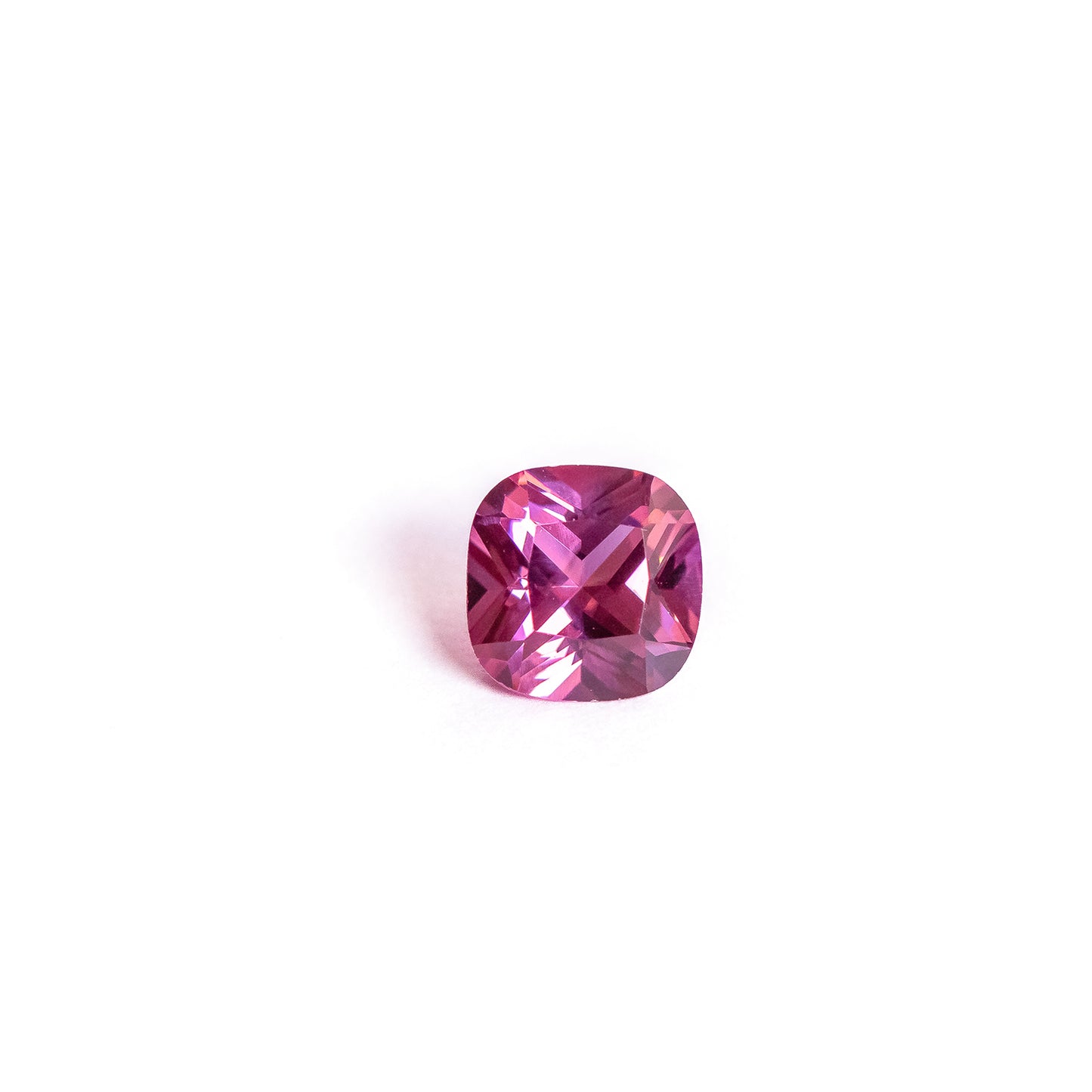 Nanosital #A-9100 Pink Tourmaline Cushion 8*8 mm