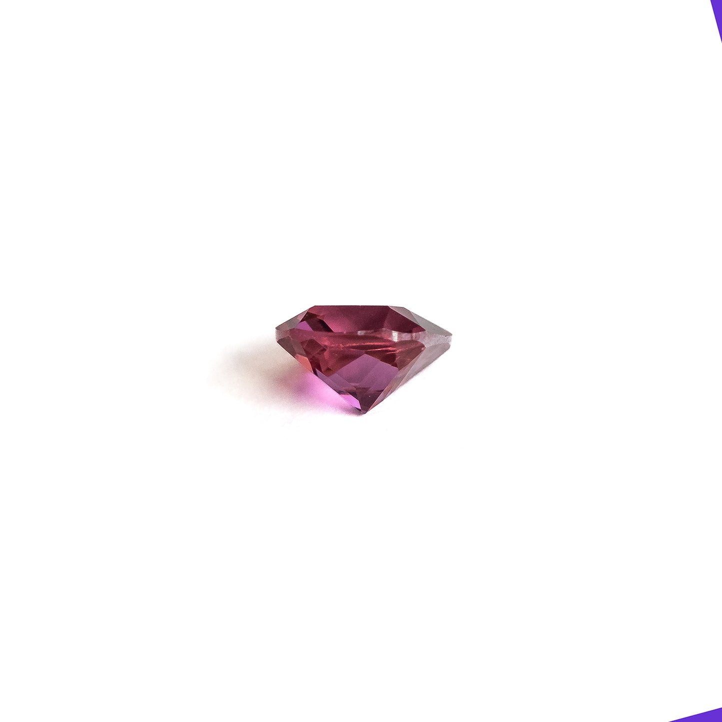 Nanosital #A-9100 Pink Tourmaline Cushion 8*8 mm