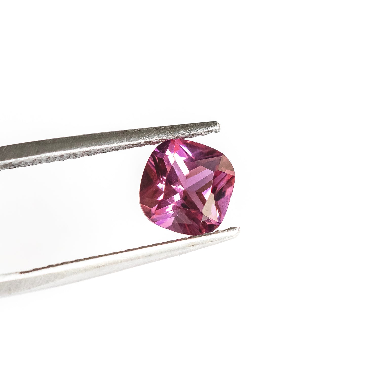 Nanosital #A-9100 Pink Tourmaline Cushion 8*8 mm