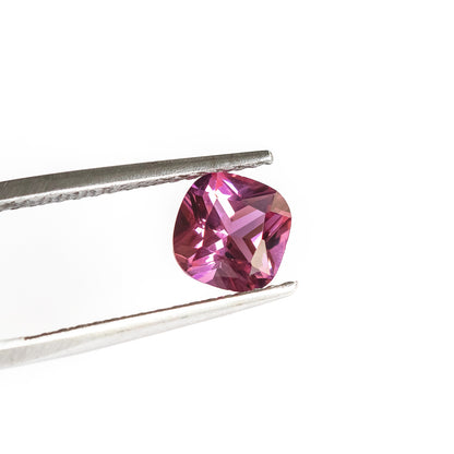 Nanosital #A-9100 Pink Tourmaline Cushion 8*8 mm