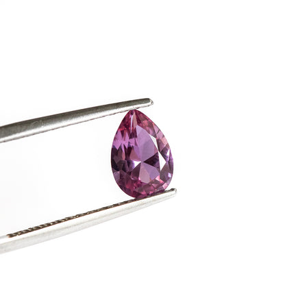 Nanosital #A-2462 Rhodolite Pear 10*7 mm