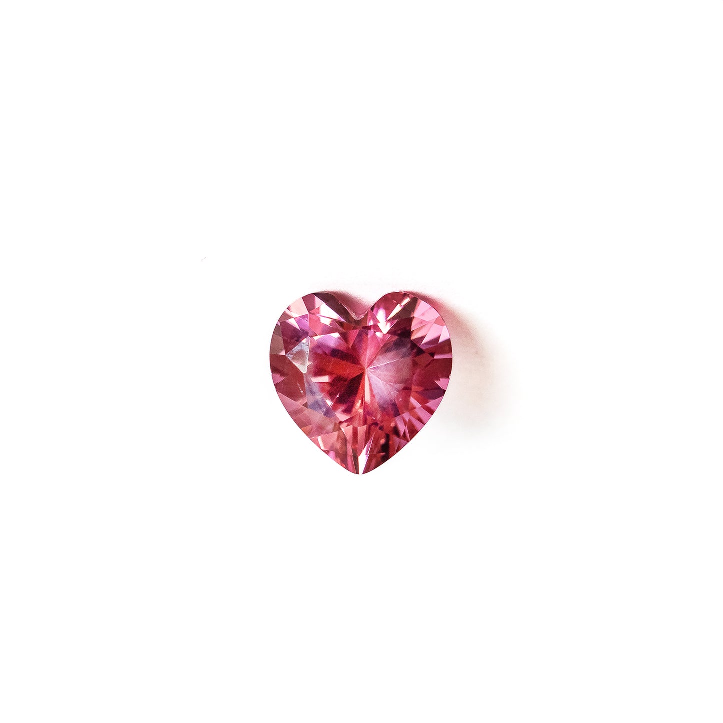 Nanosital #A-9093 Pink Tourmaline Heart 10*10 mm