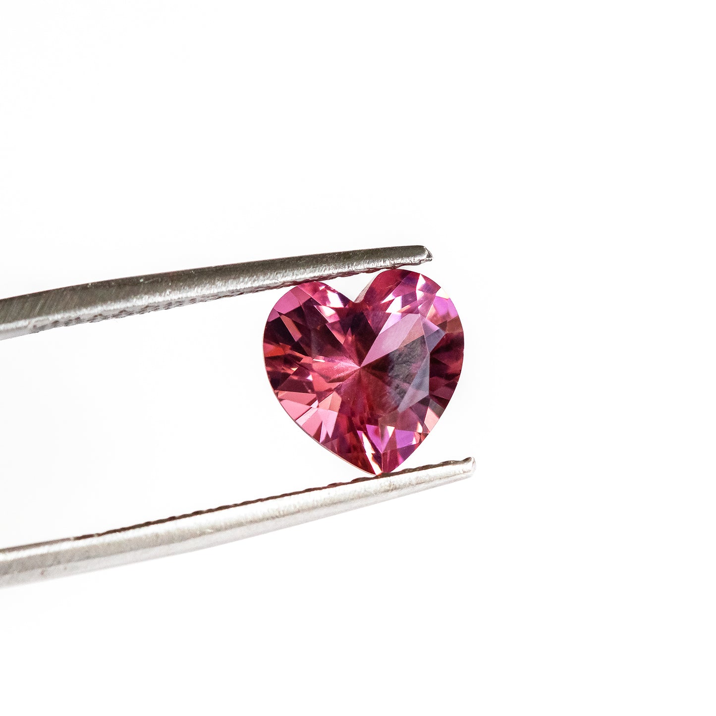 Nanosital #A-9093 Pink Tourmaline Heart 10*10 mm