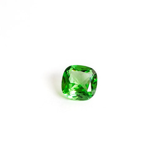 Nanosital #A-3855 Tsavorite Cushion 8*8 mm