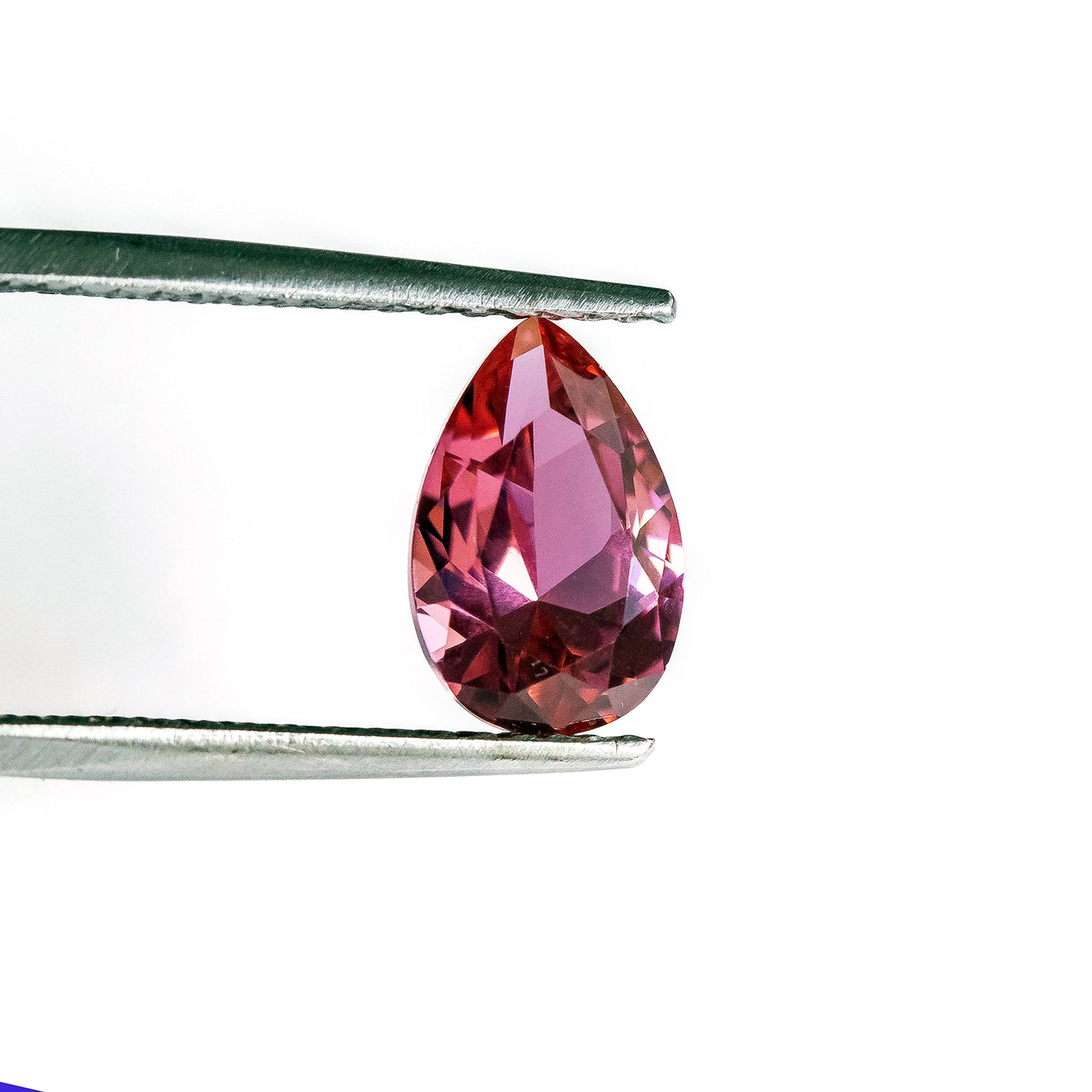 Nanosital #A-9093 Pink Tourmaline Pear 12*8 mm