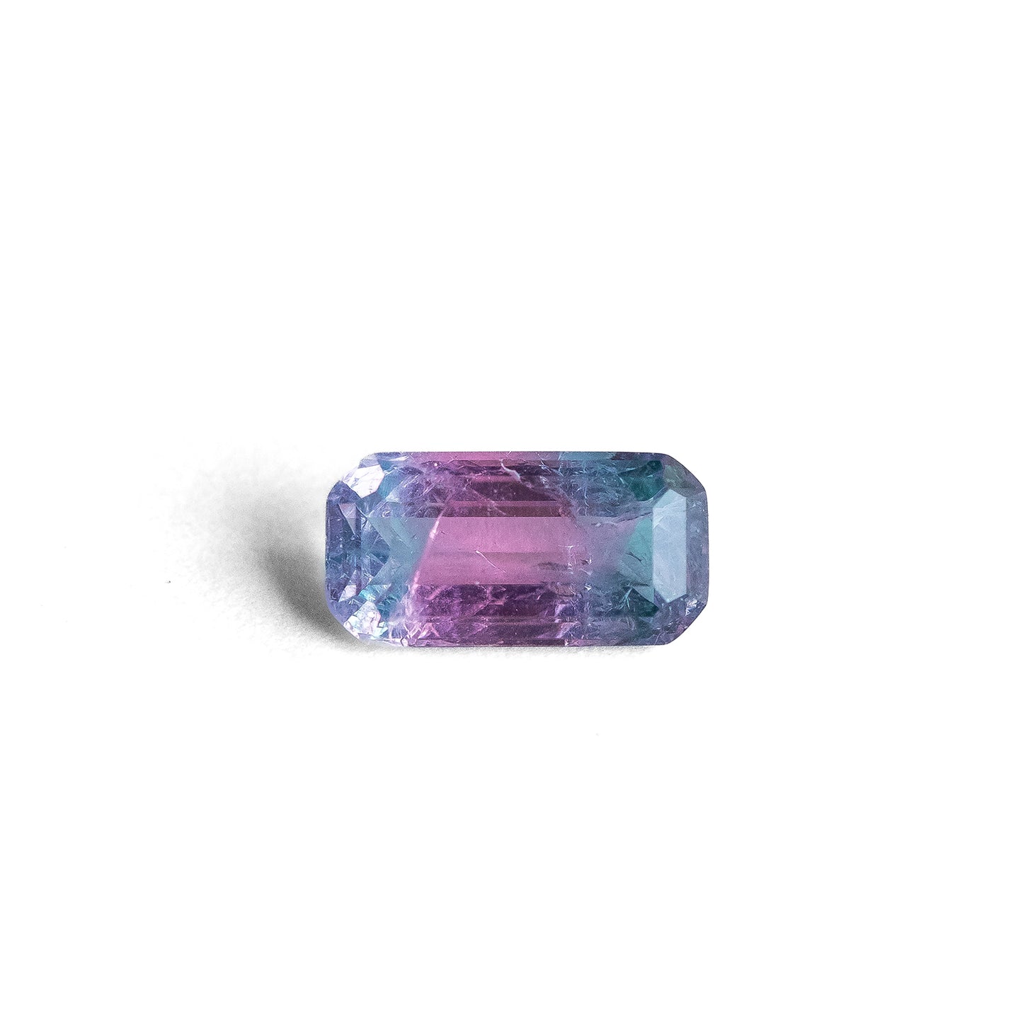 Nanosital #A-3674+A-7309 Pink-Blue Mélange  Octagon 12*6 mm