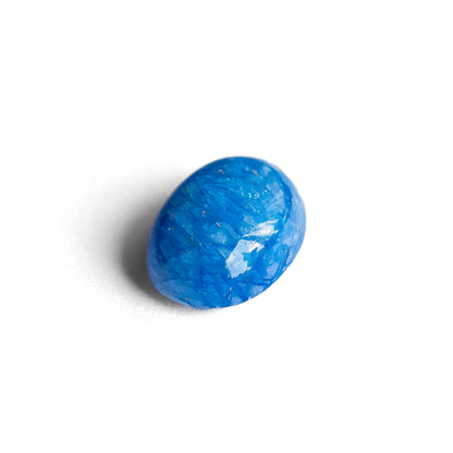 Nanosital #E-563 Blue Sapphire Opaque Oval Cabochon 14*10 mm