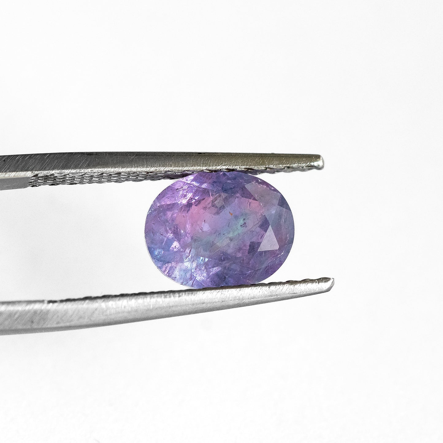 Nanosital #A-3674+A-108+A-B-1805 Pink-Blue-Purple Mélange  Oval 10*8 mm