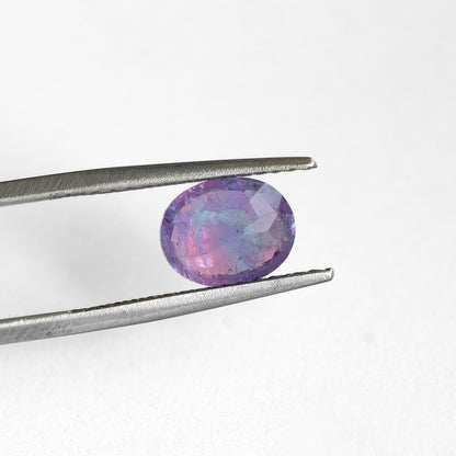 Nanosital #A-3674+A-108+A-B-1805 Pink-Blue-Purple Mélange  Oval 10*8 mm