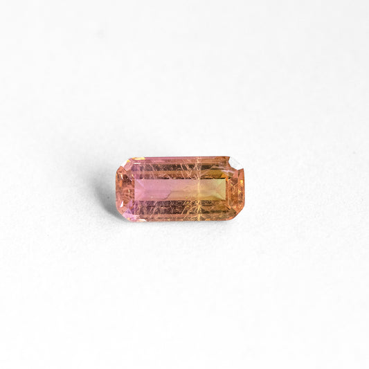 Nanosital #A-3674+A-8996 Pink-Yellow Mélange  Octagon 12*6 mm