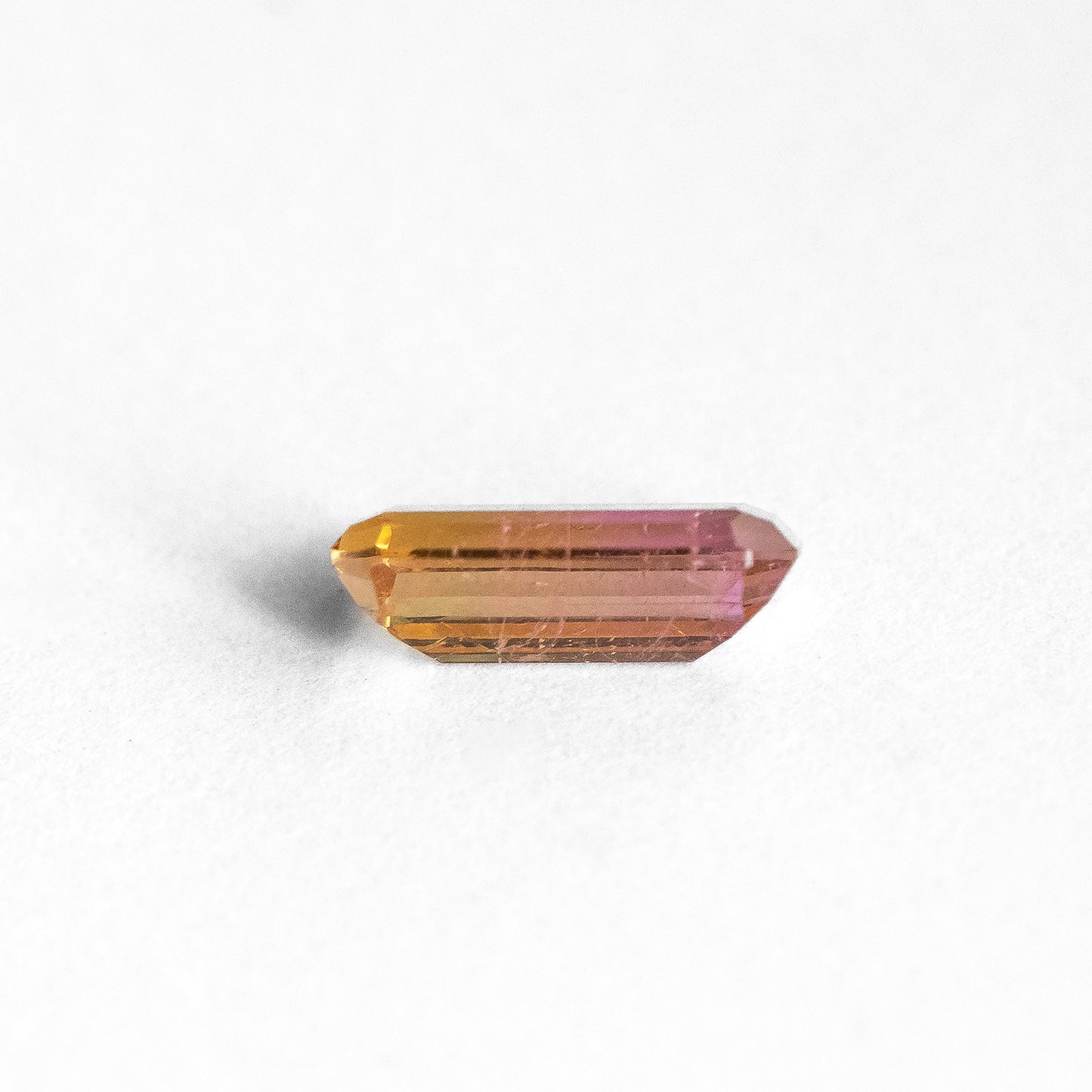 Nanosital #A-3674+A-8996 Pink-Yellow Mélange  Octagon 12*6 mm