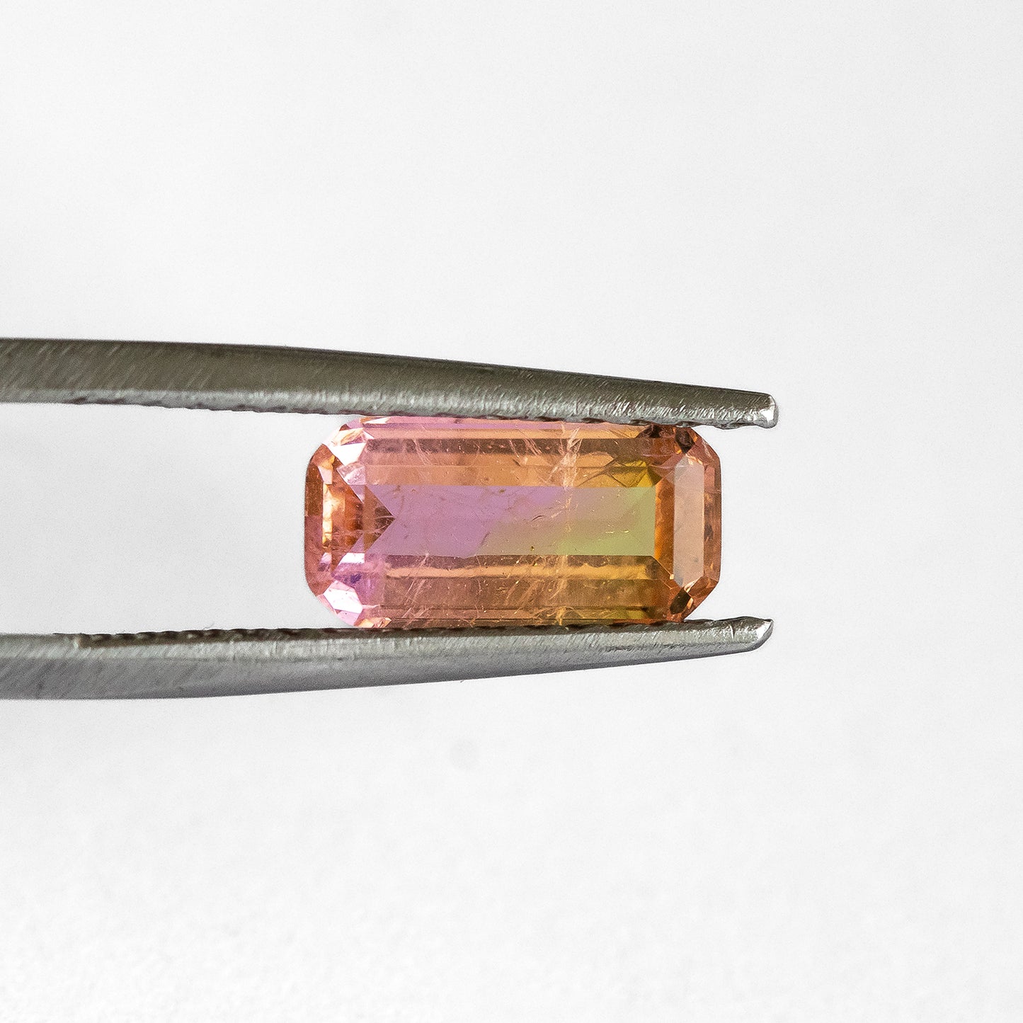 Nanosital #A-3674+A-8996 Pink-Yellow Mélange  Octagon 12*6 mm