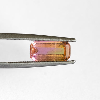 Nanosital #A-3674+A-8996 Pink-Yellow Mélange  Octagon 12*6 mm