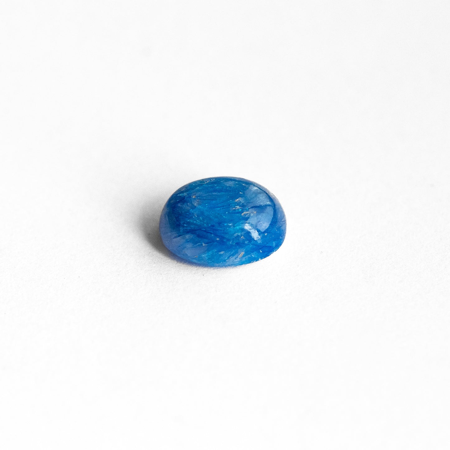 Nanosital #E-563 Blue Sapphire Opaque Oval Cabochon 10*8 mm