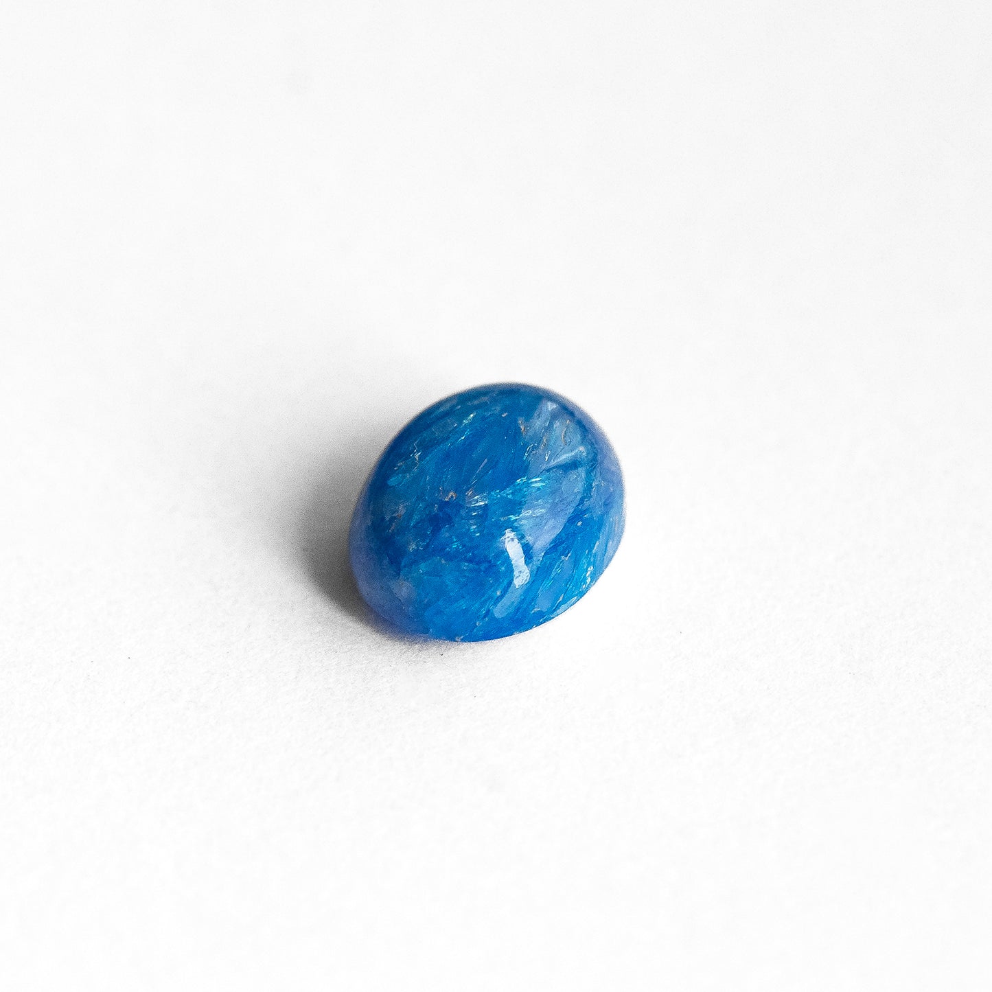 Nanosital #E-563 Blue Sapphire Opaque Oval Cabochon 10*8 mm