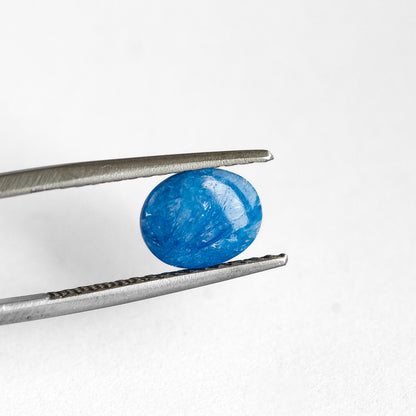 Nanosital #E-563 Blue Sapphire Opaque Oval Cabochon 10*8 mm