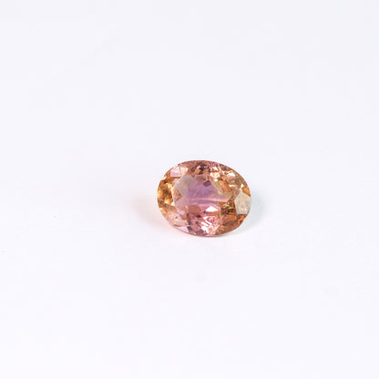 Nanosital #A-3674+A-8996 Pink-Yellow Mélange  Oval 14*10 mm, 10*8 mm
