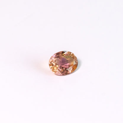 Nanosital #A-3674+A-8996 Pink-Yellow Mélange  Oval 14*10 mm, 10*8 mm