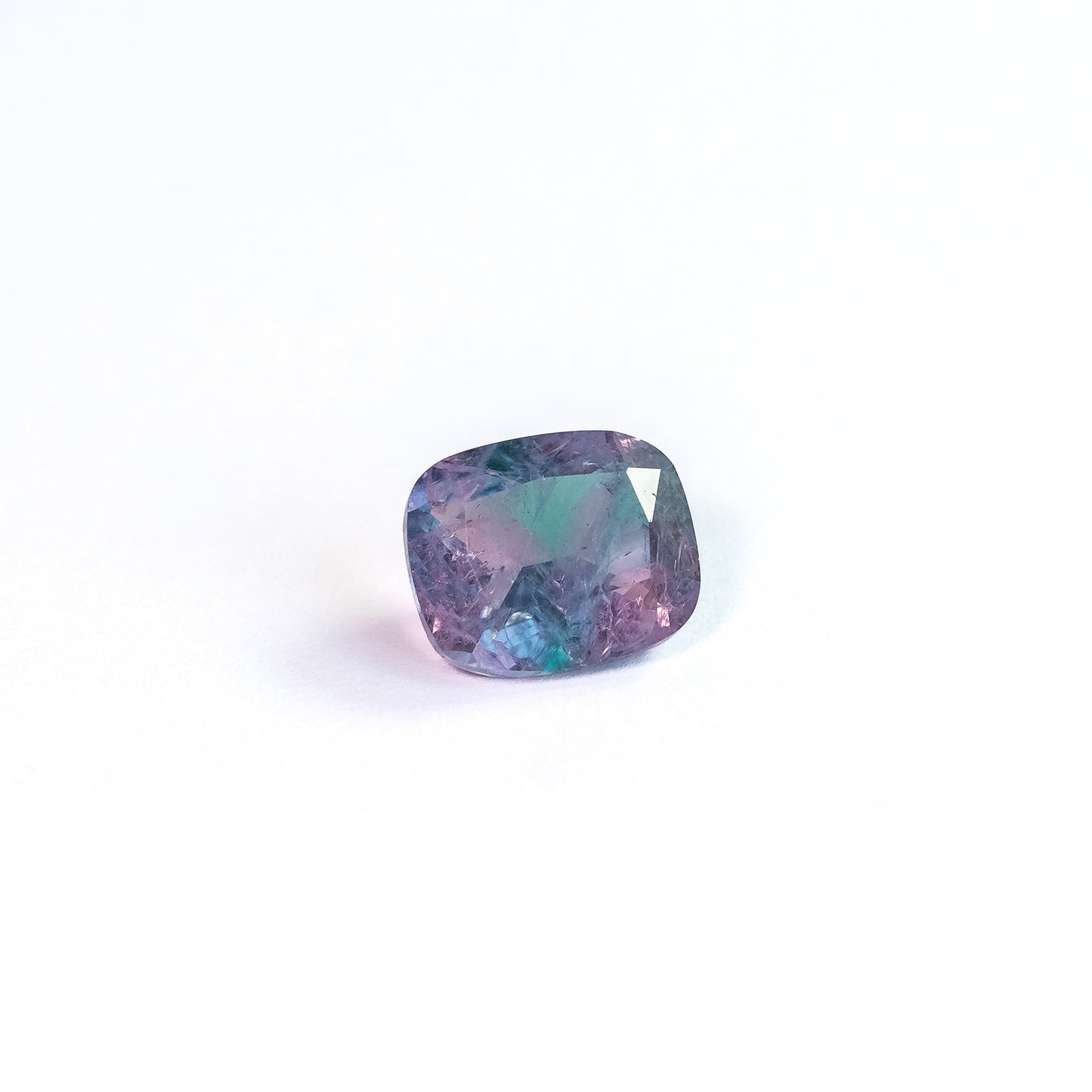 Nanosital #A-3674+A-7309 Pink-Blue Mélange Cushion 12*10 mm, 16*14 mm