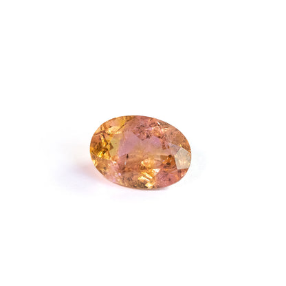 Nanosital #A-3674+A-8996 Pink-Yellow Mélange  Oval 14*10 mm, 10*8 mm