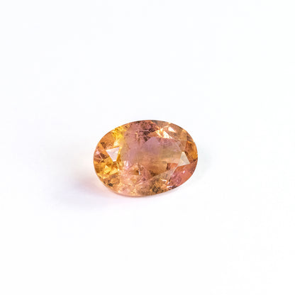 Nanosital #A-3674+A-8996 Pink-Yellow Mélange  Oval 14*10 mm, 10*8 mm