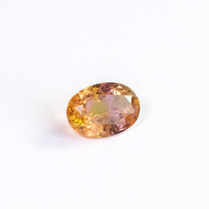 Nanosital #A-3674+A-8996 Pink-Yellow Mélange  Oval 14*10 mm, 10*8 mm