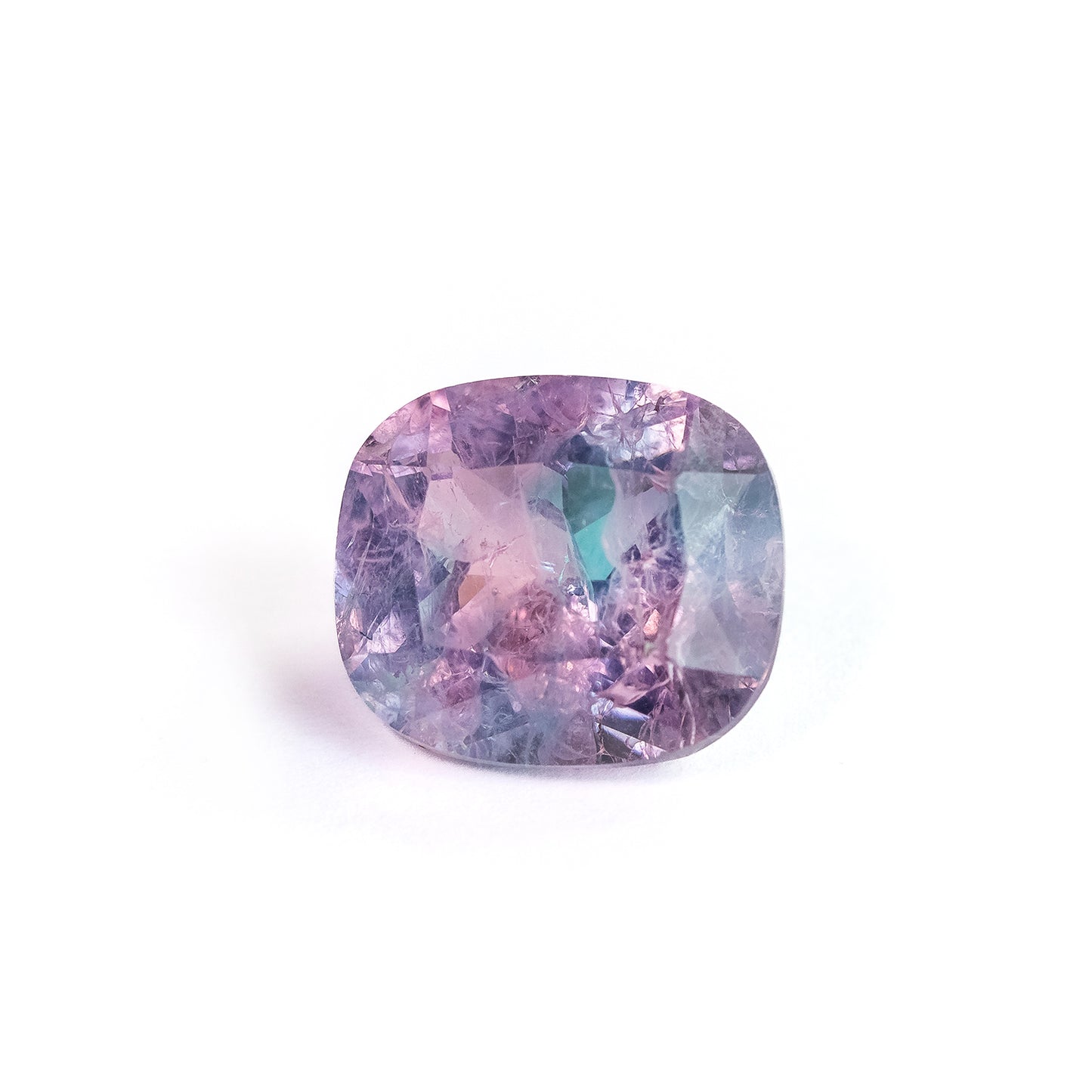 Nanosital #A-3674+A-7309 Pink-Blue Mélange Cushion 12*10 mm, 16*14 mm