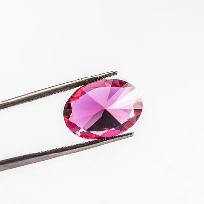 Nanosital #A-9100 Pink Tourmaline Oval 14*10 mm
