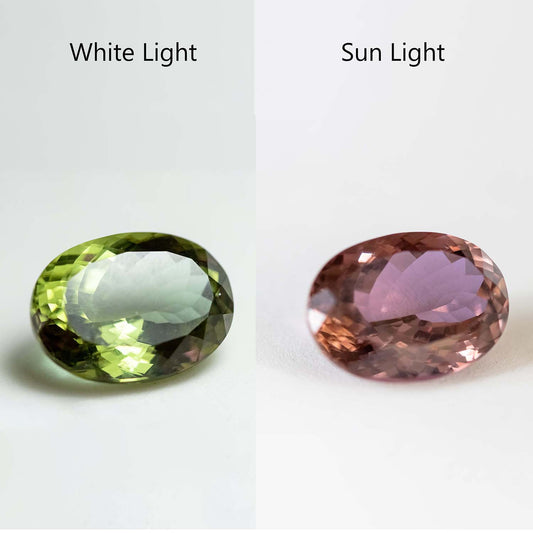 Nanosital #NZ-2 Color Change Oval 20*15 mm, 14*12 mm