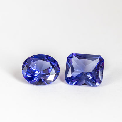 Nanosital #A-146 Tanzanite Light Oval 14*12 mm