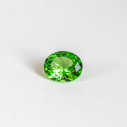 Nanosital #A-3855 Tsavorite Oval 14*12 mm, 12*10 mm