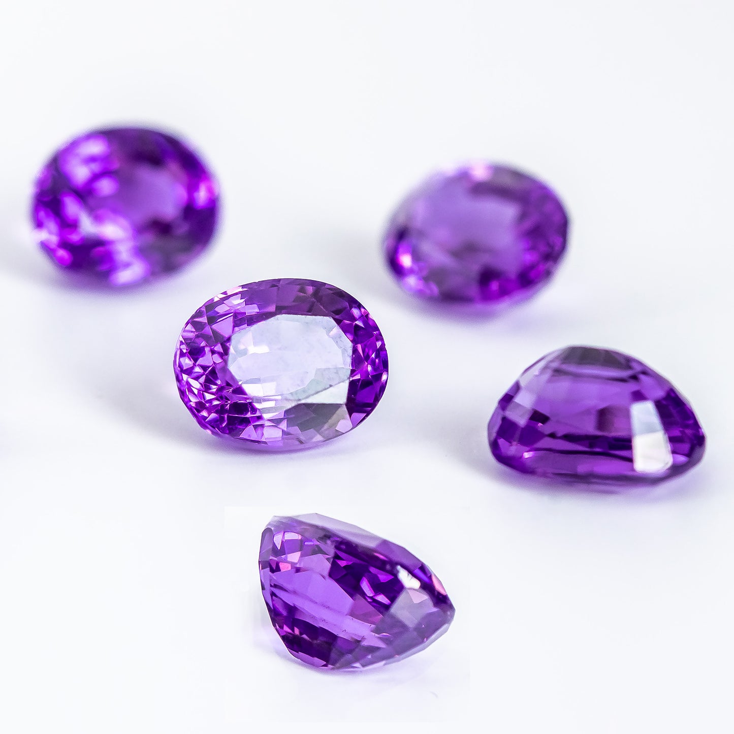 Nanosital #A-2299 Amethyst Medium Oval 10*8 mm