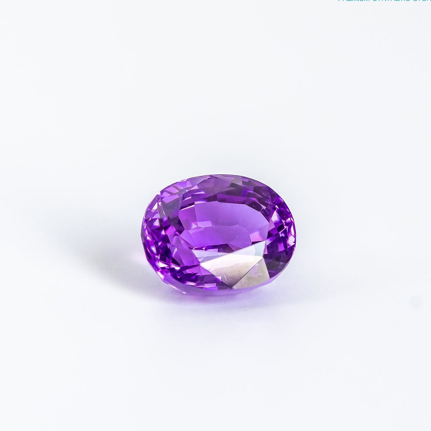 Nanosital #A-2299 Amethyst Medium Oval 10*8 mm