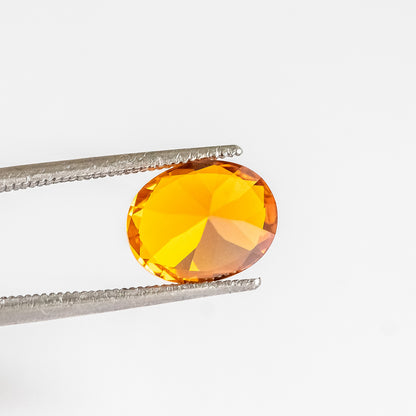 Nanosital #A-2389 Dark Orange Oval 10*8 mm