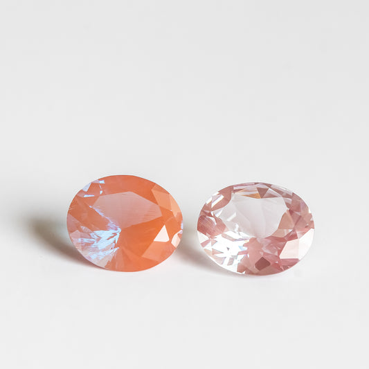 Nanosital #600 Sweet Dreams Light and Dark Oval 14*12 mm